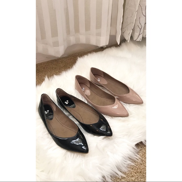 2 pairs of Nordstrom BP. pointed toe flats - Picture 2 of 8